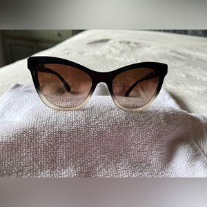 Chanel 5350 1557/S5 Black / Ombré Beige Cat-Eye Sunglasses